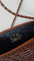 Woven Leather Crossbody